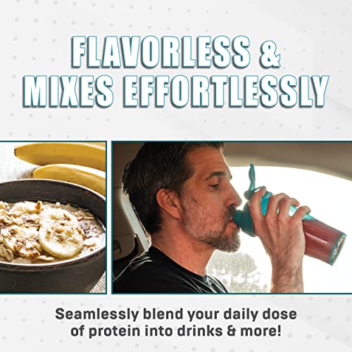 Genepro Unflavored Protein Powder - New Formula - Lactose-Free, Gluten-Free Genepro Gen. 3 The Protein Solution