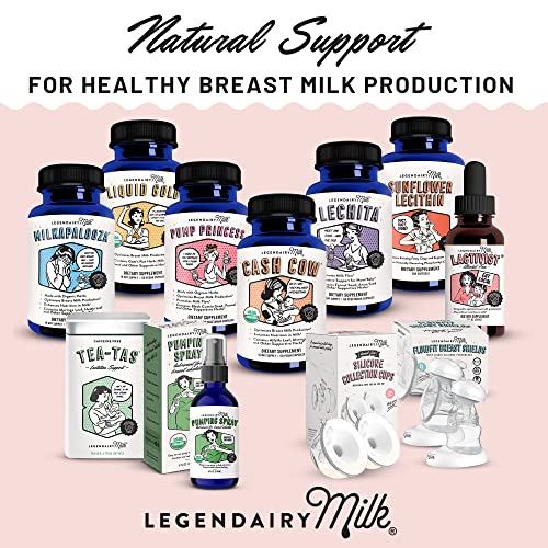 Legendairy Milk Cash Cow Lactation Supplement, Moringa, Alfalfa, and Goat's Rue
