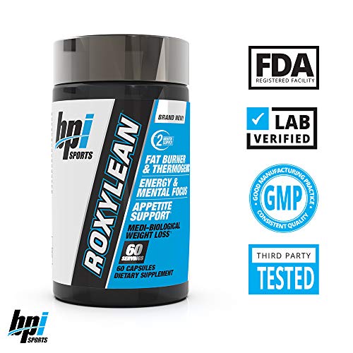 BPI Sports -Roxylean Extreme Fat Burner & Weight Loss Supplement, 60Count BPI Sports