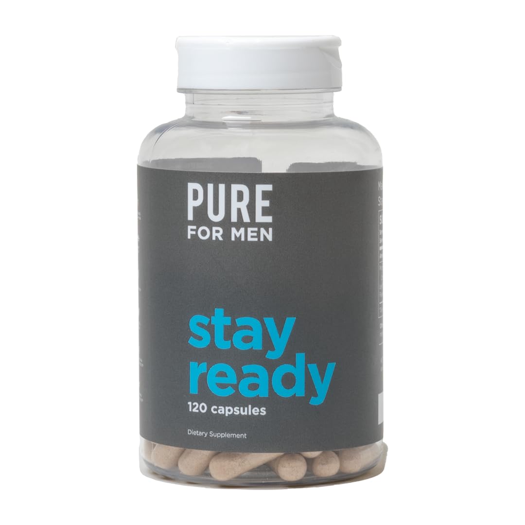 Pure for Men Original Vegan Cleanliness Stay Ready Fiber Supplement 