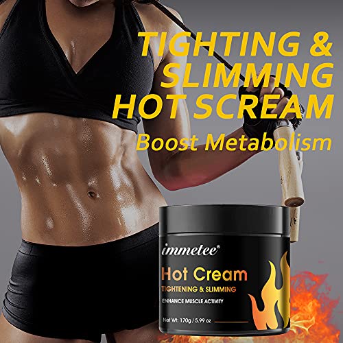 Hot Cream for Belly Fat Burner, Hot Cream Cellulite and Fat Burner, Sweat Fat Burning Gel