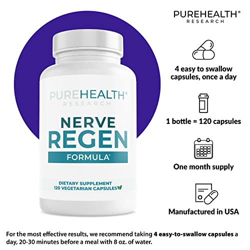 PUREHEALTH RESEARCH Nerve Regen Formula PUREHEALTH RESEARCH