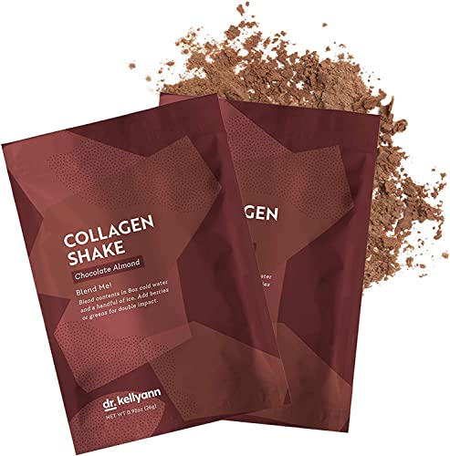 Dr. Kellyann Keto Chocolate Almond Shakes - 100% Grass Fed Collagen Protein by Bone Dr. Kellyann