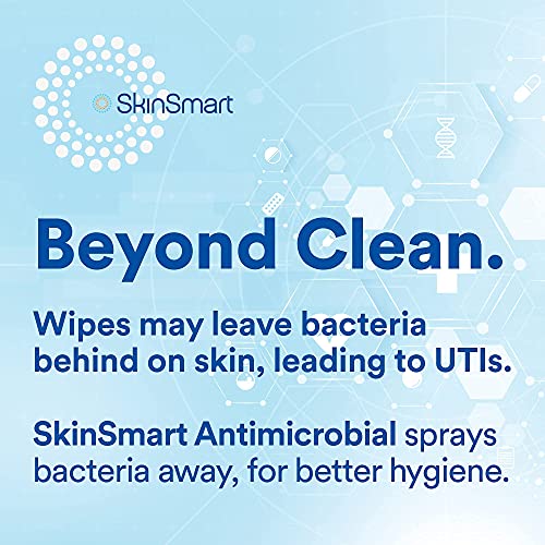 SkinSmart Antimicrobial Perineal Cleanser, Ideal for Incontinence Care SkinSmart Antimicrobial