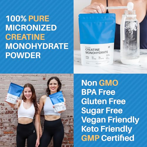 Donson Creatine Monohydrate for Women Booty Gain – 8.8oz Creatine Powder Donson