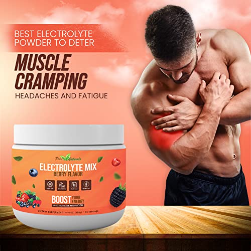 Electrolyte Powder - Refreshing Workout Recovery Electrolytes, Sugar Free, Gluten Free Pride Naturals, Inc