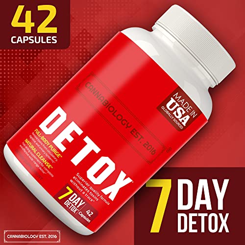 Complete Body Cleanse - Natural, Healthy Cleansing Support for Liver, Urinary Tract, Kidney CANNABIOLOGY EST. 2016