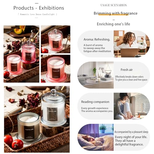 Miracle TQ Aromatherapy Candle Plant Soy Wax 150g Home Gift Accompanying Gift SPA Bath Yoga Miracle TQ