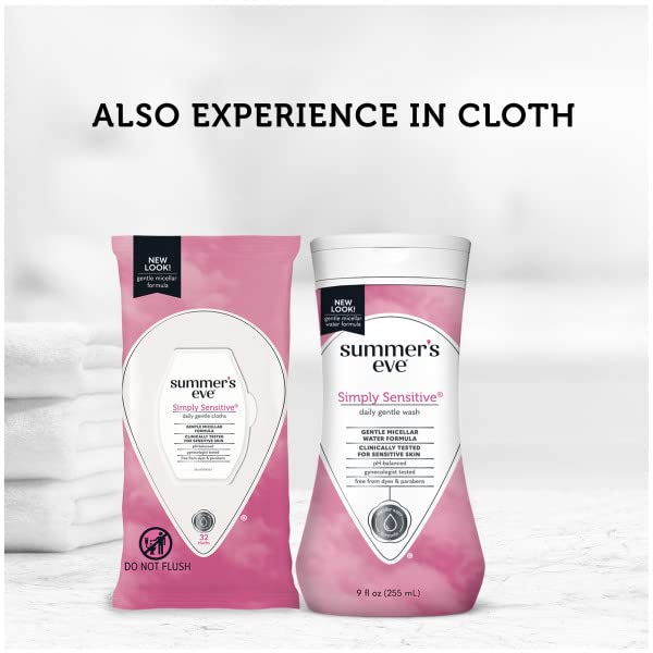 Summer's Eve Cleansing Wash, Simply Sensitive, 9 Fl Oz (Pack of 3) Summer's Eve