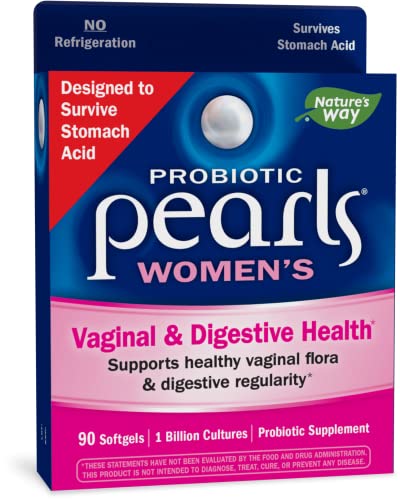 Nature's Way Probiotic Pearls for Women, Vaginal and Digestive Health Nature's Way