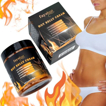 Hot Cream for Belly Fat Burner, Body Cream for Thighs, and More - Targets Cellulite 