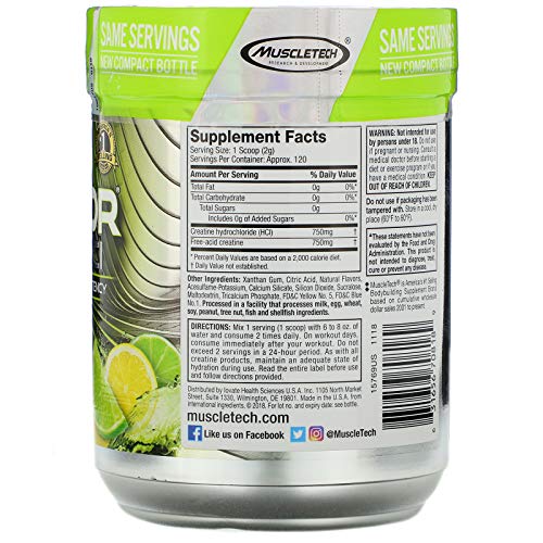 MuscleTech Cell-Tech Creactor - Creatine HCl Formula - Muscle Builder for Men & Women MuscleTech
