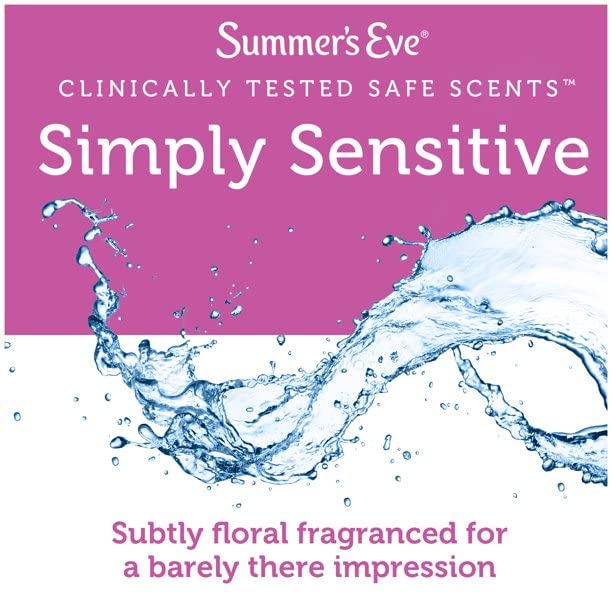 Summer's Eve Cleansing Cloth Simply Sensitive, 3 Count Summer's Eve