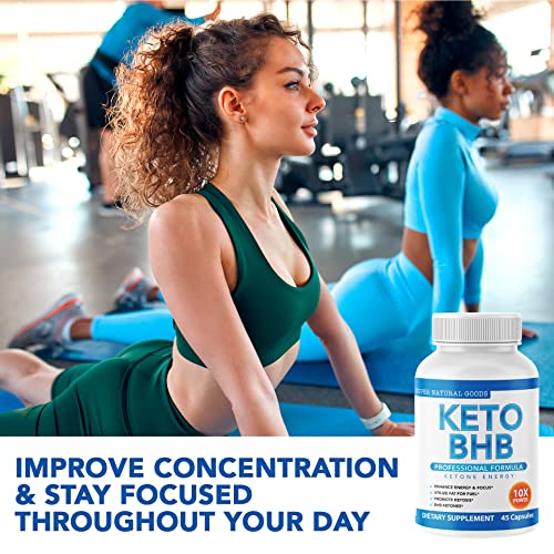 Keto BHB with Apple Cider Vinegar - Reach Ketosis Faster, Boost Energy, Suppress Craving Super Natural Goods