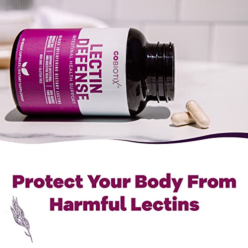 GOBIOTIX Lectin Defense - Lectin Blocker Supplement with MSM and Digestive Enzymes GOBIOTIX