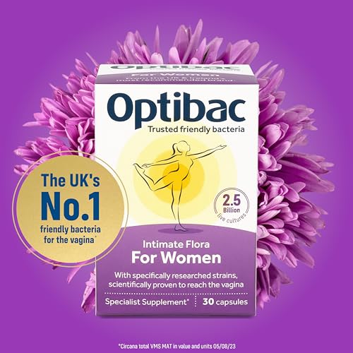 Optibac Probiotics for Women - Vegan Probiotic Supplement, Scientifically Formulated OptiBac