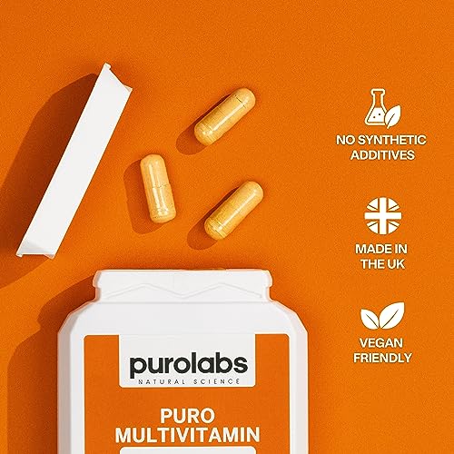 Puro Multivitamin - 34 Multivitamins & Minerals - Daily Complex for Men & Women Purolabs