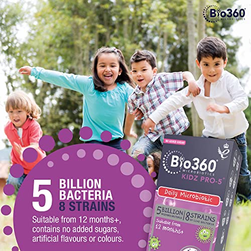 Natures Aid Bio360 Kidz Pro-5 (5 Billion Bacteria) from Natures Aid, Children's Microbiotic natures aid