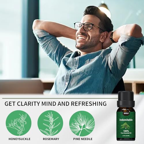 MISIJI Getting Power Essential Oils Set-Essential Oils for Diffuser for Home,Diffuser Oils Scents MISIJI