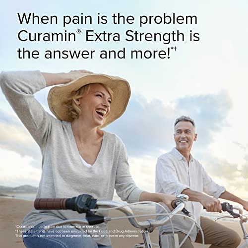 Terry Naturally Curamin Extra Strength - 120 Tablets - Non-Addictive Pain Relief Supplemen Terry Naturally