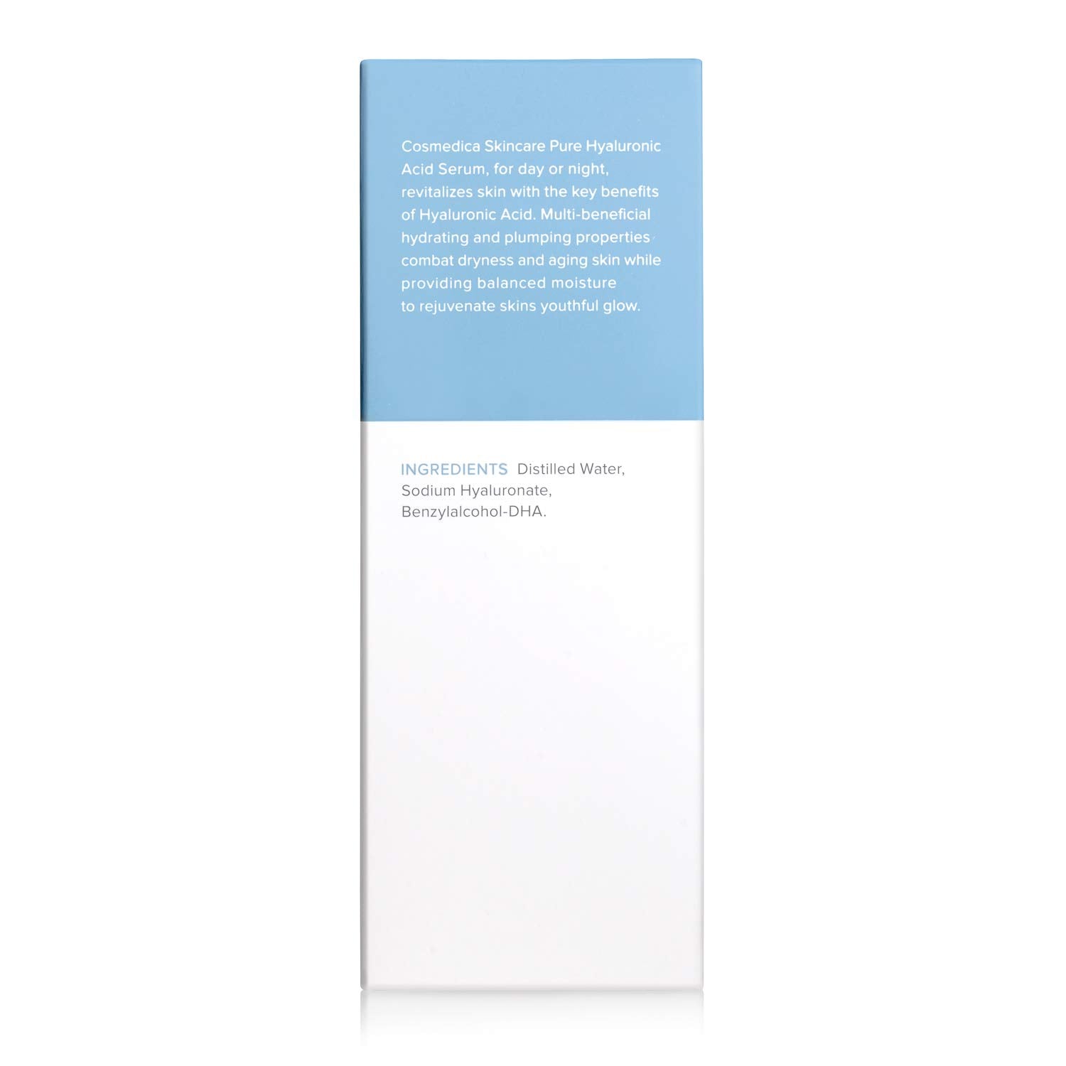 Hyaluronic Acid Serum for Skin 100% Pure-Anti-Aging Serum - Intense Hydration Cosmedica Skincare