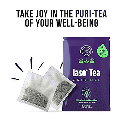 Total Life Changes Solution Kit IASO Natural Herbal Detox Tea Bags & Nutra Total Life Changes