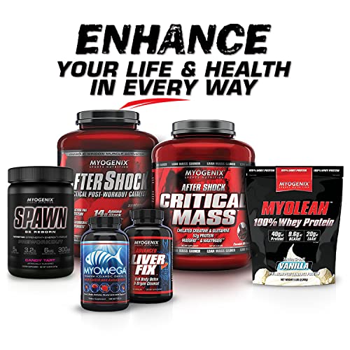 Myogenix Amino Energy Pre Workout Powder Spawn Sour Grape Flavored BCAAs Amino Myogenix