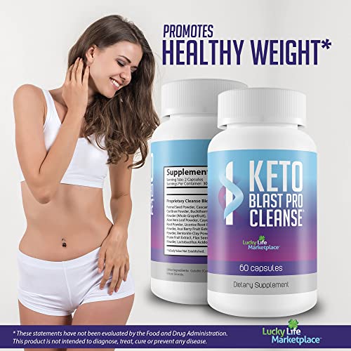 Keto Blast Pro Cleanse - Keto Friendly Keto Cleanse - Natural Probiotic & Cleanse Heath Secret