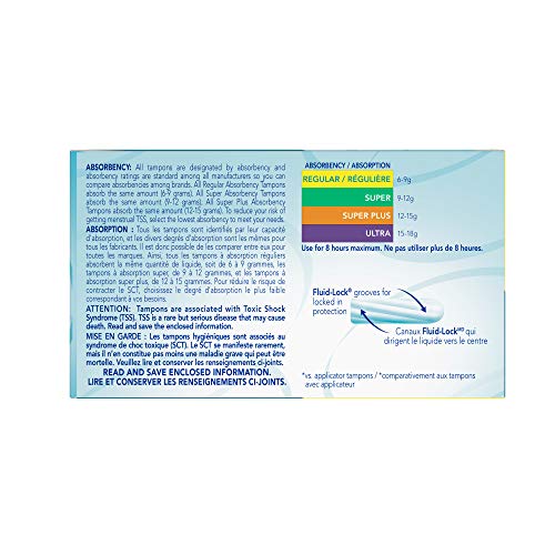 o.b. Tampons Multipack | Non-Applicator Tampon, Unscented | Regular/Super/Super Plus Tampons, 40ct o.b.