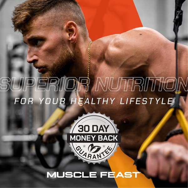 Muscle Feast Grass-Fed Whey Protein Isolate, All Natural Hormone Free Pasture Raised Muscle Feast