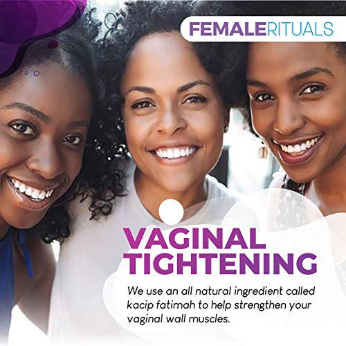 FEMALE RITUALS Yoni Balance Vaginal Tightening Pills 30 Pack - Vaginal Rejuvenation & Vagina Moisturizer FEMALE RITUALS