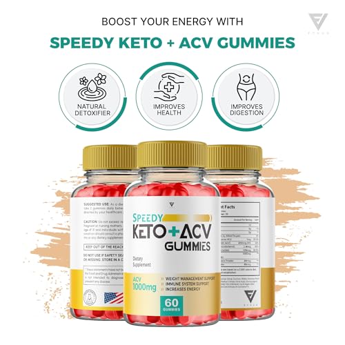 Speedy Keto ACV Gummies, Speedy Keto ACV Gummies Advanced Weight Loss 750MG Fyvus