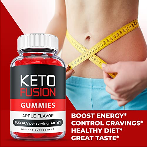 Keto Fusion Gummies - Official Formula, Vegan - Keto Fusion ACV Gummies Advanced Healthly