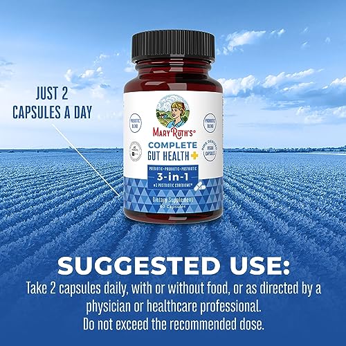 MaryRuth's 3-in-1 Probiotics for Complete Gut Health | Gut Health Supplement for Women MaryRuth Organics