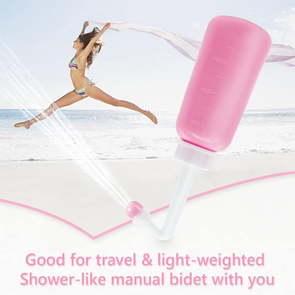 Premium Peri Bottle for Postpartum Care | Upside Down Peri Bottle, Dermoplast Spray Showvigor