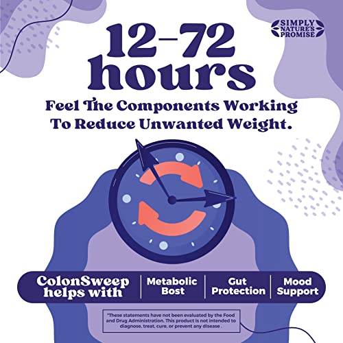 Simply Nature's Promise - ColonSweep Psyllium Husk Powder Colon Cleanser, 8 oz. COLON SWEEP