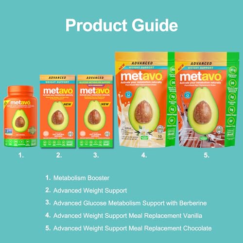 Metavo Advanced Weight Support Meal Replacement Vanilla Metavo