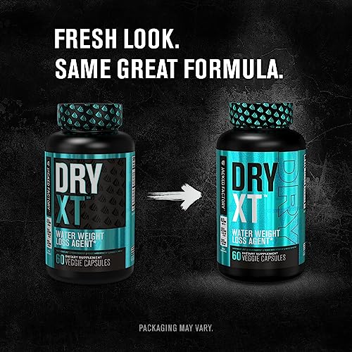 Dry-XT Water Weight Loss Diuretic Pills - Natural Supplement for Reducing Water Retention Jacked Factory