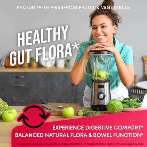 Fruits and Veggies Supplement - High Fiber Supplement for Immunity, Gut & Energy JOYLI Nutrition