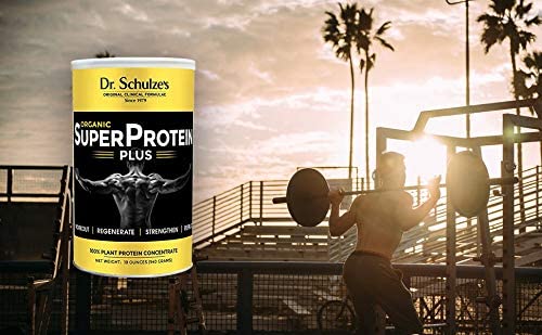 Dr. Schulze's | SuperProtein Plus | 100% Plant Protein Concentrate | Organic Powder Mix Dr. Schulze's