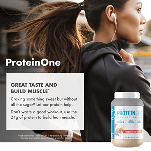 NutraOne ProteinOne Whey Protein Promote Recovery and Build Muscle with a Protein NutraOne