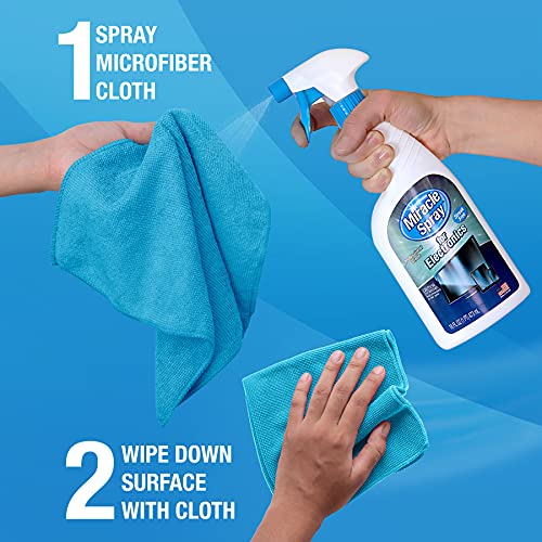 MiracleSpray for Electronics Cleaning, Safe Multisurface Cleaner for Any TV, Phone Miracle Brands