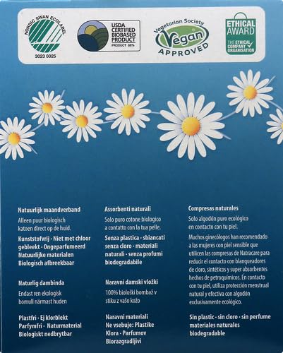 Natracare Pads Ultra Super Wings, 12 ct NATRACARE