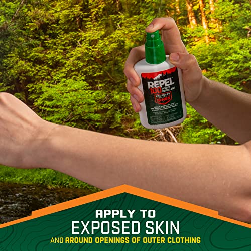 Repel 100 Insect Repellent, Repels Mosquitos, Ticks and Gnats, For Severe Repel