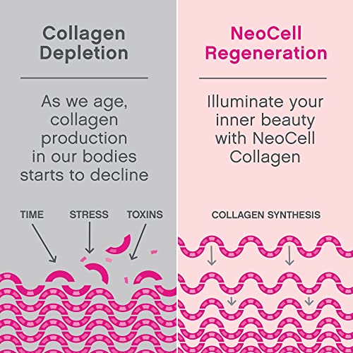NeoCell Super Collagen Powder, 10g Collagen Peptides per Serving, Gluten Free NeoCell