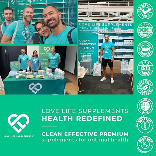 Love Life Supplements Joint Support with Levagen® (Palmitoylethanolamide) + UC-II® LOVE LIFE SUPPLEMENTS