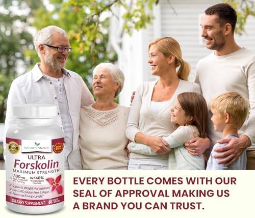 Premium 100% Ultra Pure Forskolin for Weight Loss Max Strength w/ 40% Standardized Nature's Branch