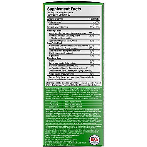 Detox Cleanse | Purely Inspired 7 Day Cleanse + Probiotics | Acai Berry Cleanse | Whole Boody Cleanse Detox Purely Inspired