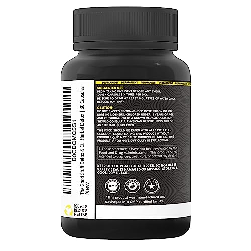 The Good Stuff Detox & Cleanse | Powerful Complete Internal Cleansing Formula | Professionally Epic Organicum