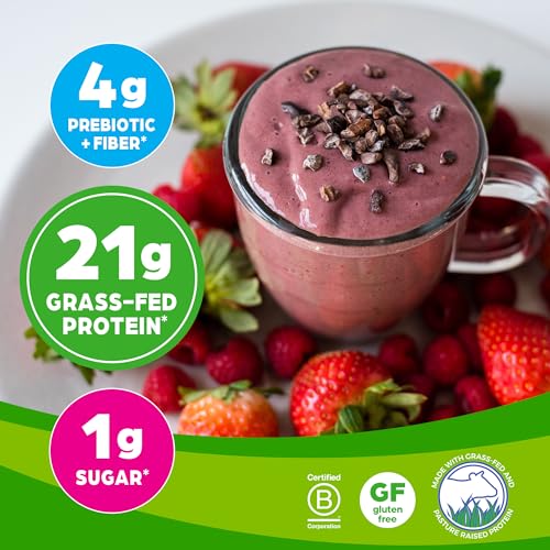 Orgain Whey Protein Powder, Creamy Chocolate Fudge - 21g Grass Fed Dairy Protein Orgain